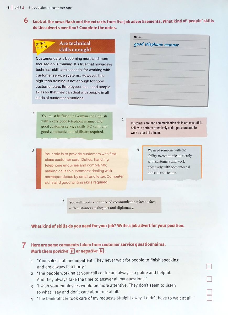 Express Series English for Customer Care Student's Book