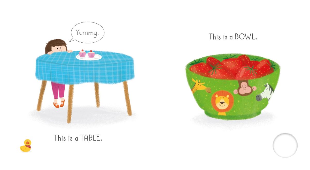 Usborne Very First Words Library At Home