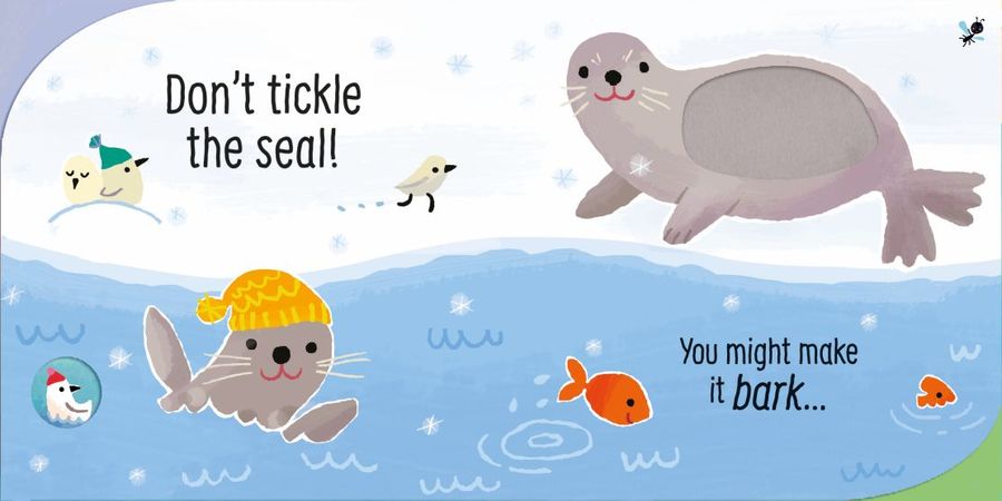 Usborne touchy-feely sound books Don't Tickle the Penguin