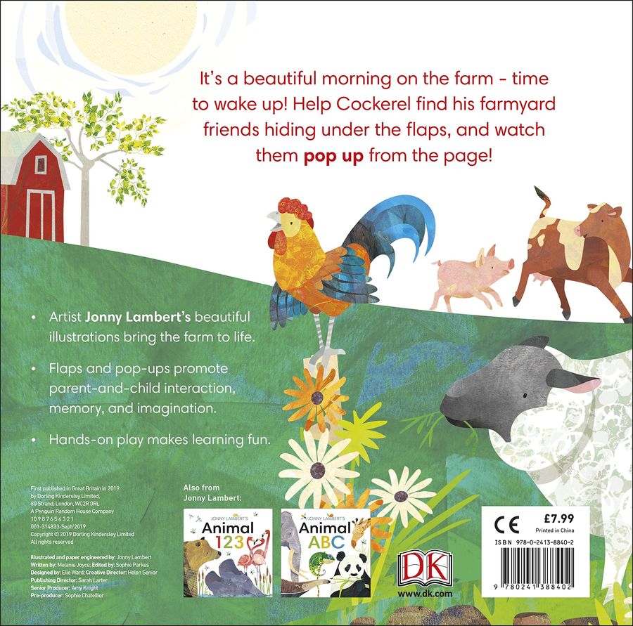 Pop-Up Peekaboo Wake Up, Farm (Jonny Lambert's)