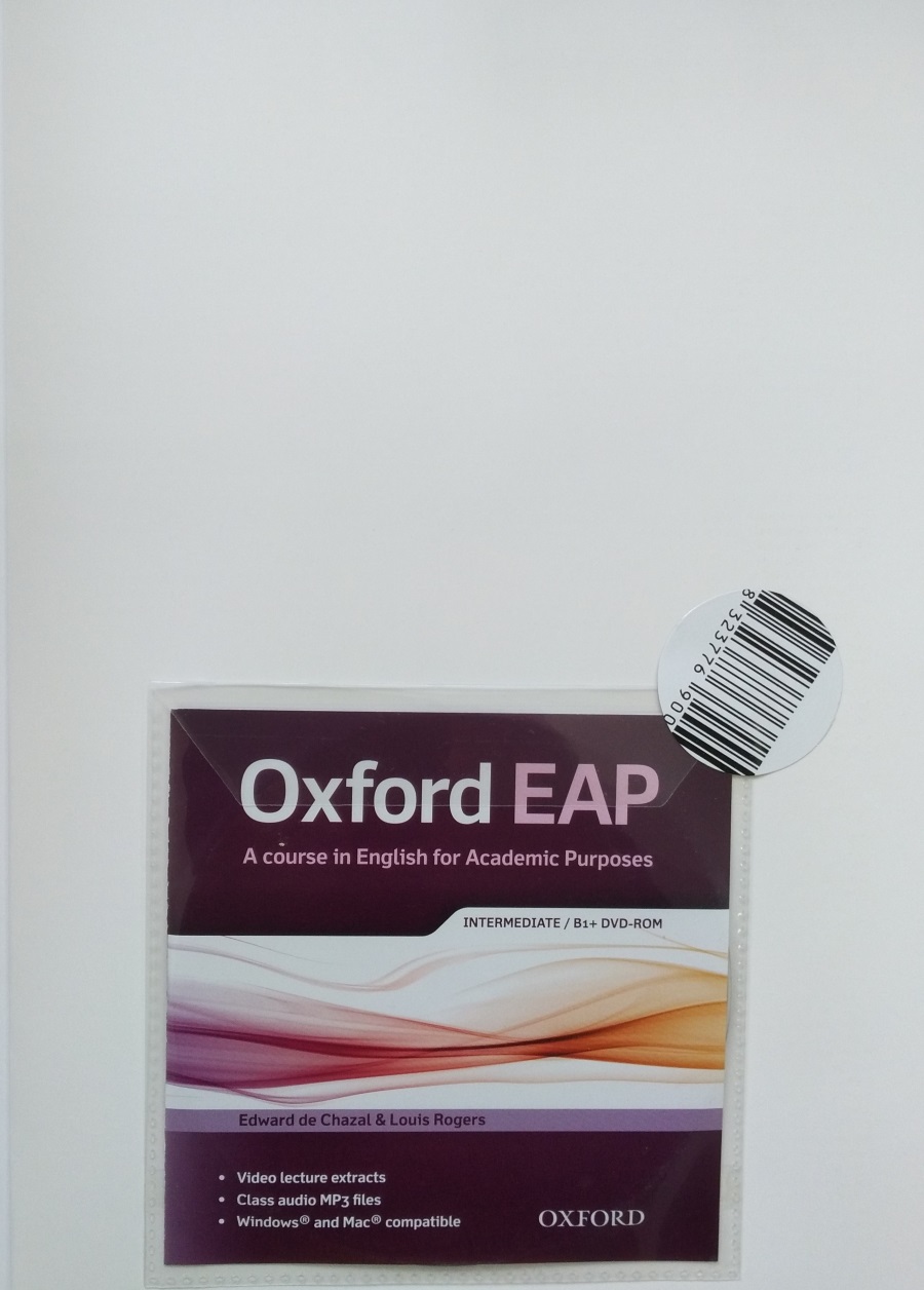 Oxford EAP B1+ Student Book and DVD-ROM
