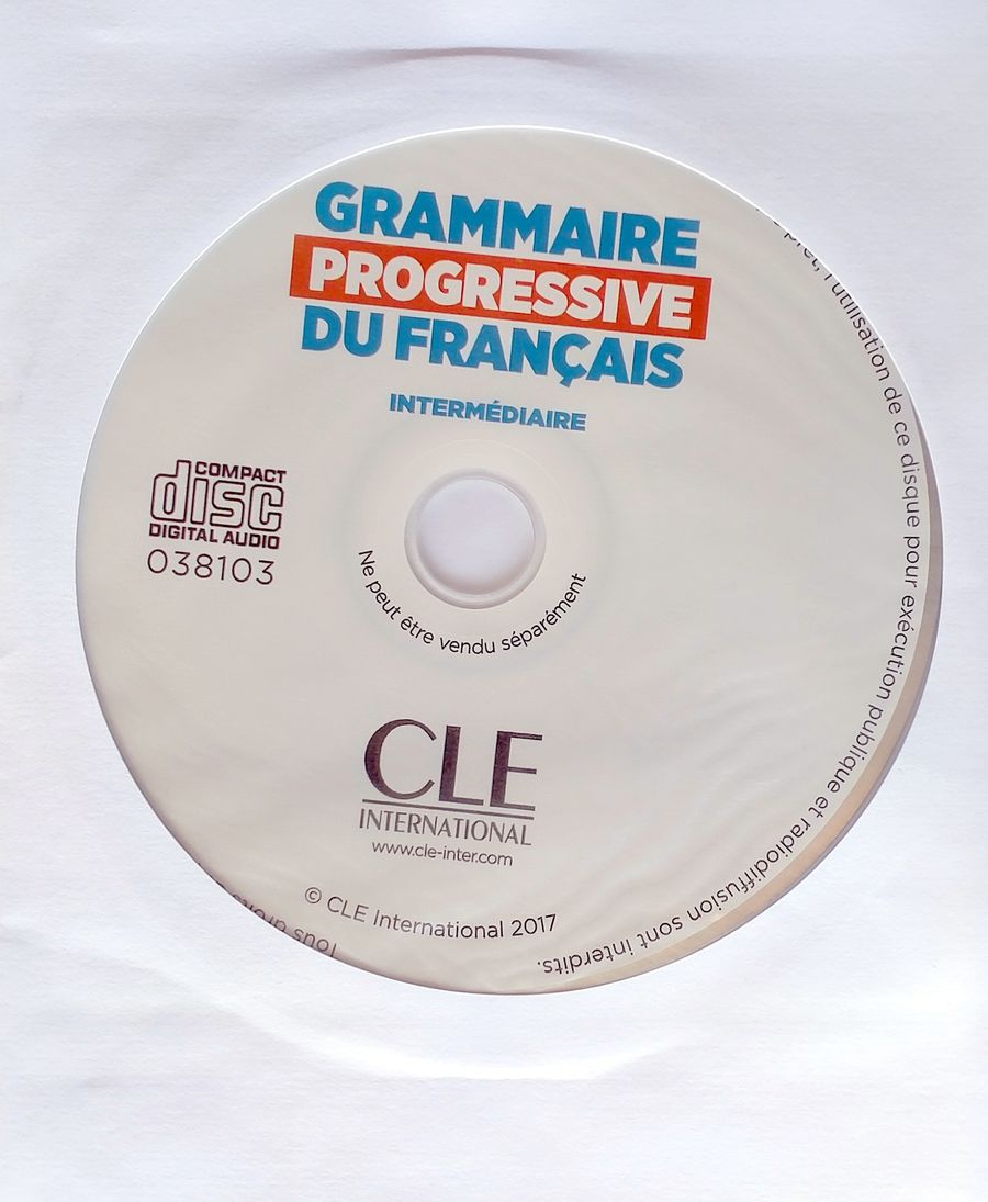 Grammaire Progressive du Francais 4eme edition Intermediaire A2-B1 Livre + CD + web