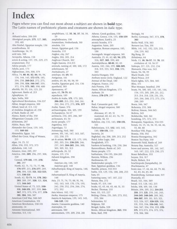 The Usborne Encyclopedia of World History