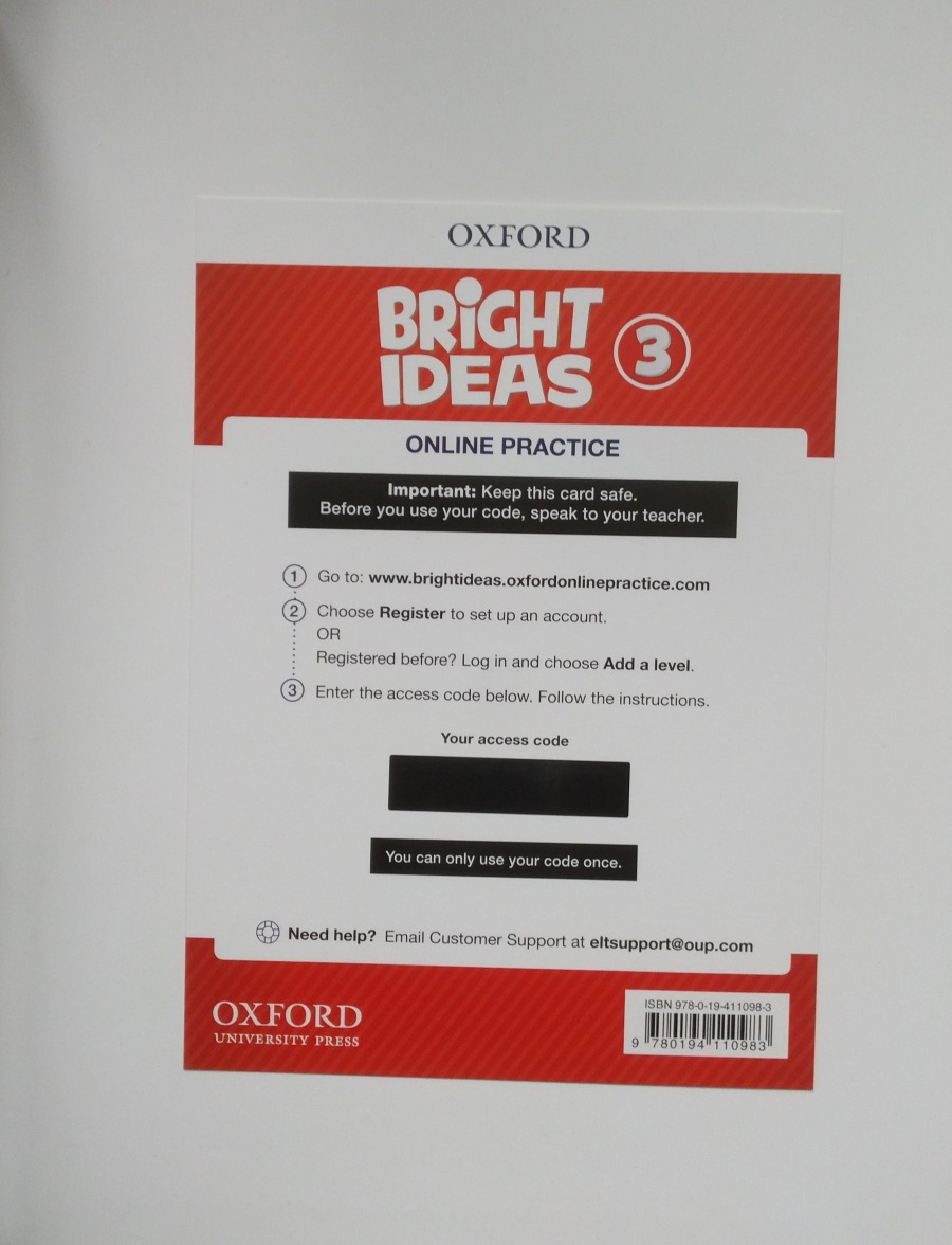 Bright Ideas 3 Activity Book with Online Practice