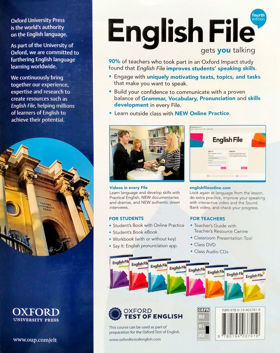 English File (4th edition)  Pre-Intermediate Student's Book with Online Practice