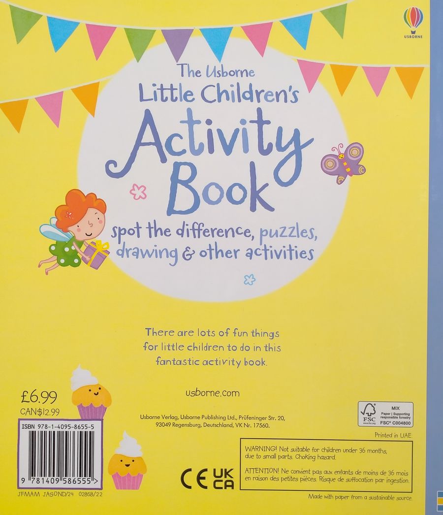 The Usborne Little Children's Activity Book