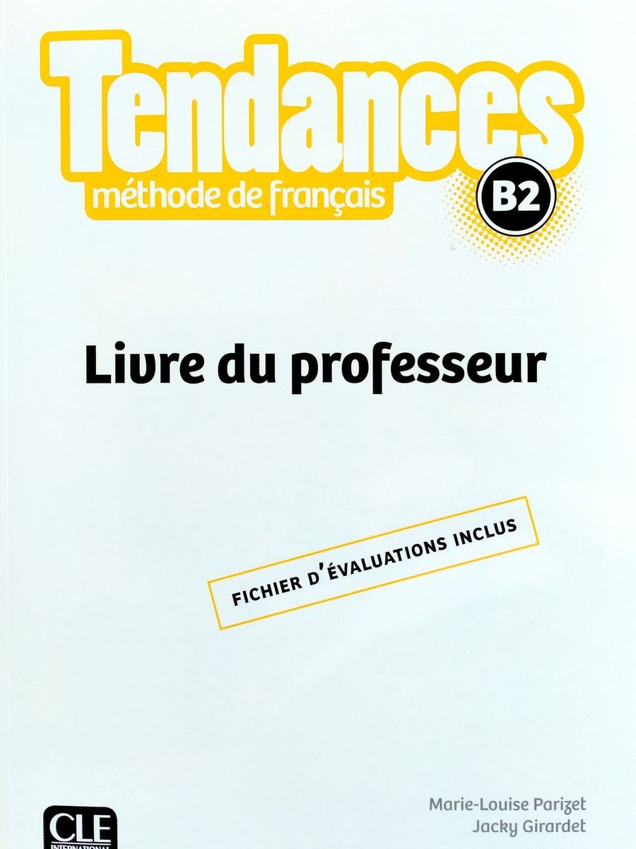 Tendances B2 Livre du professeur