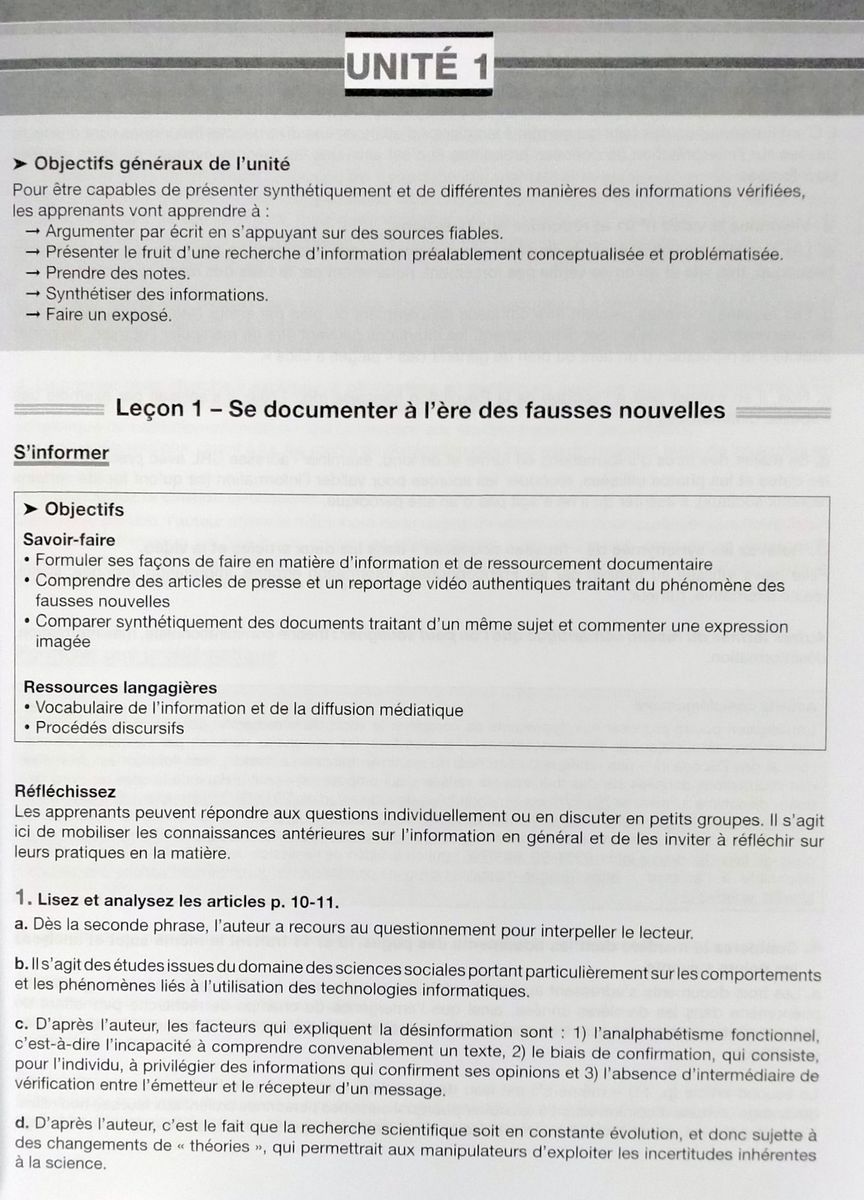 Tendances С1-С2 Livre du professeur