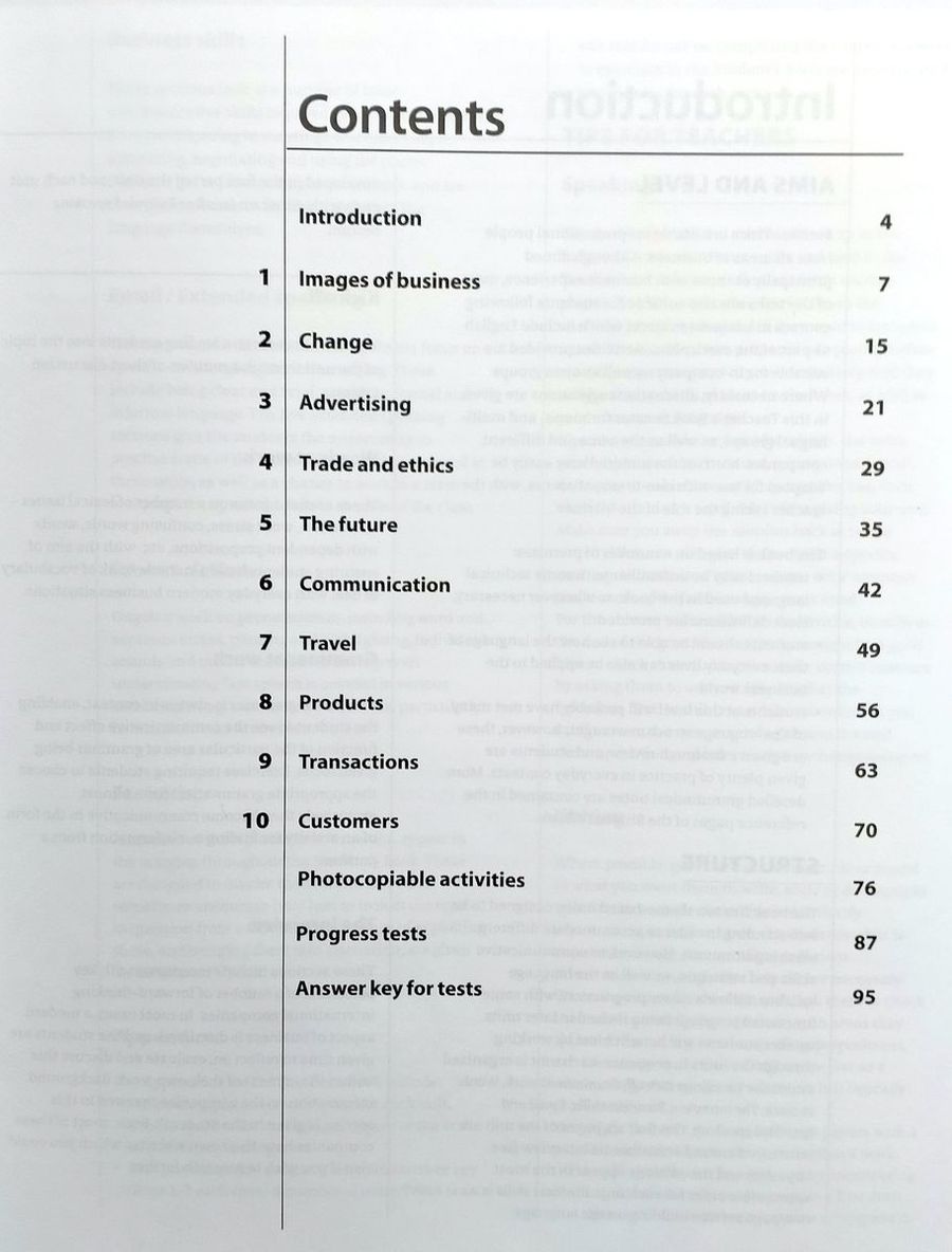 Business Vision Teacher's Book