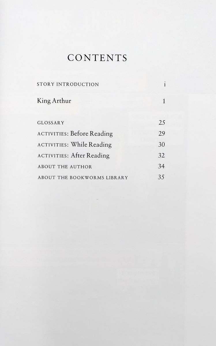 Oxford Bookworms Library  Starter King Arthur (Comic Strip)