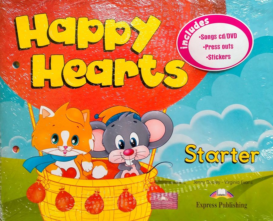 Happy Hearts  Starter Pupil's Book with Stickers, Press Outs & Multi-ROM