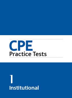 CPE Practice Test 1 Institutional