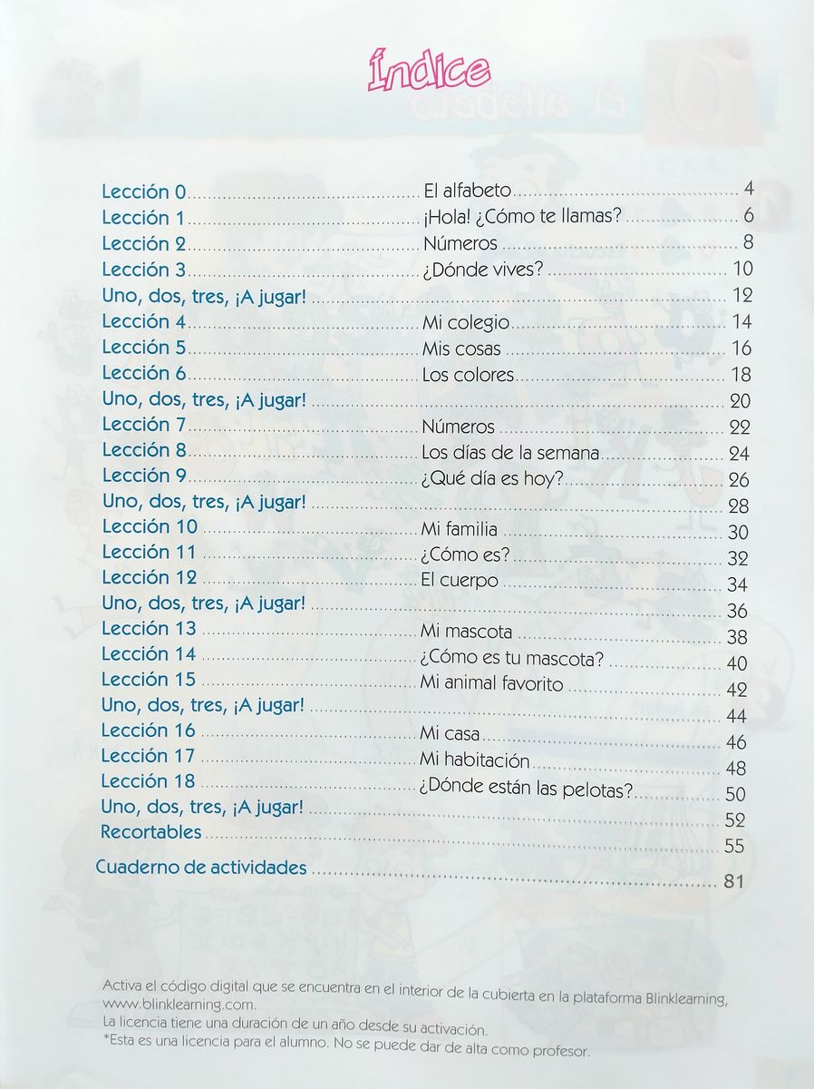 Uno,dos,tres...ya! 1 Libro del Alumno + Cuaderno de actividades + Audio Descargable