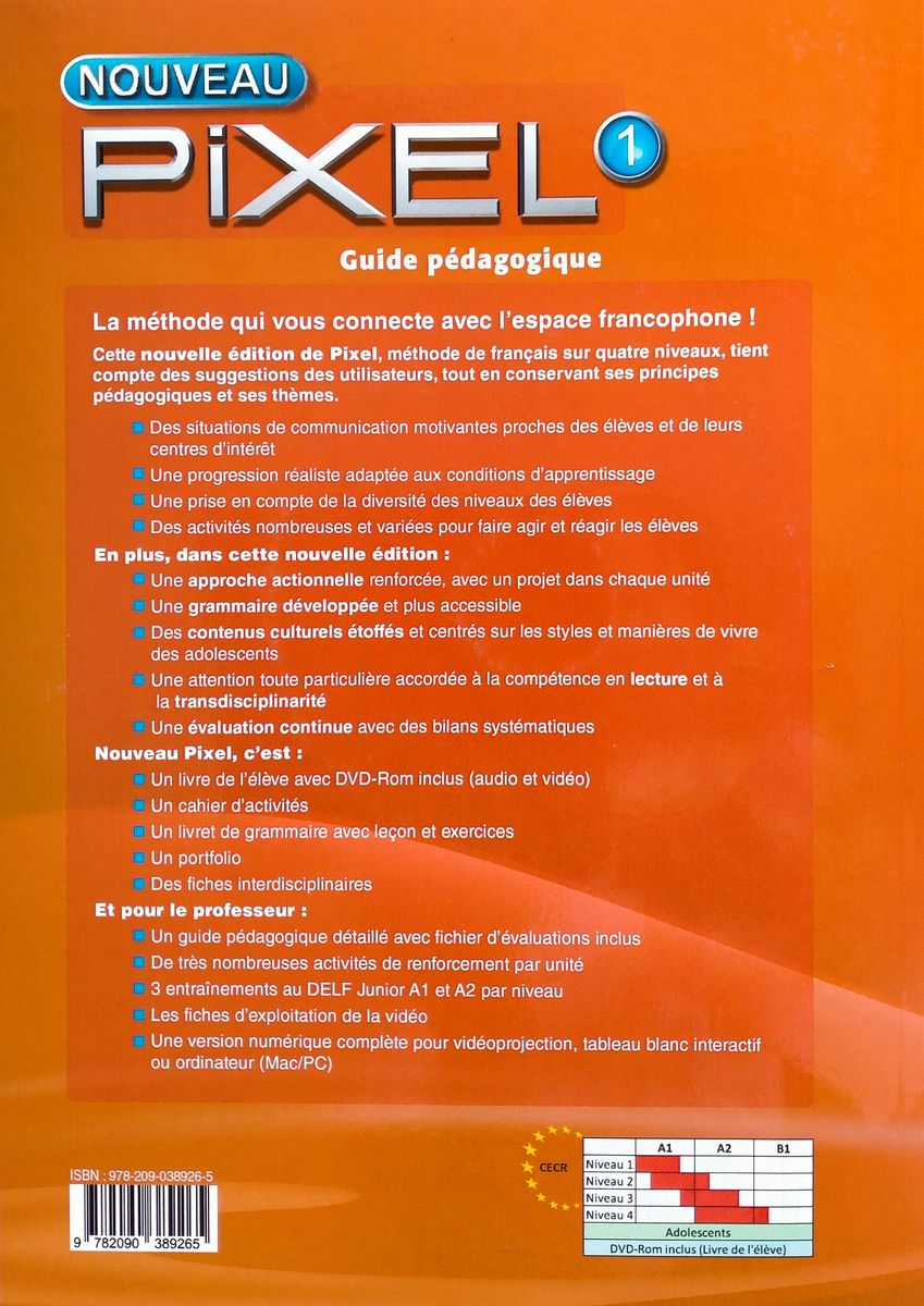 Pixel Nouveau 1 Guide pedagogique