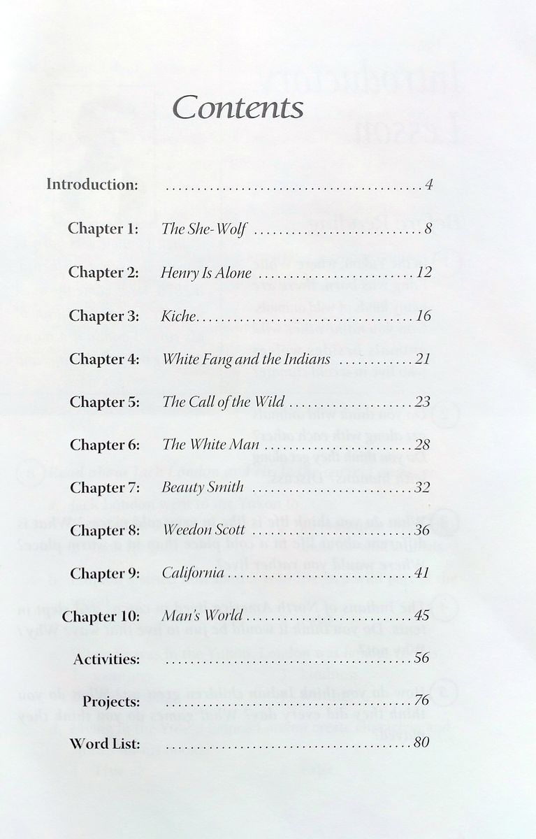 Classic Readers 1 White Fang Reader with Digibook