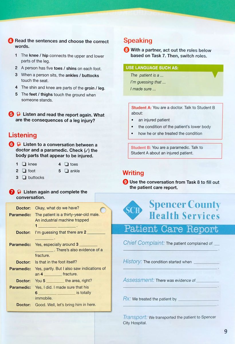 Career Paths Paramedics Teacher's Guide, Student's Book with Digibook and Online Audio