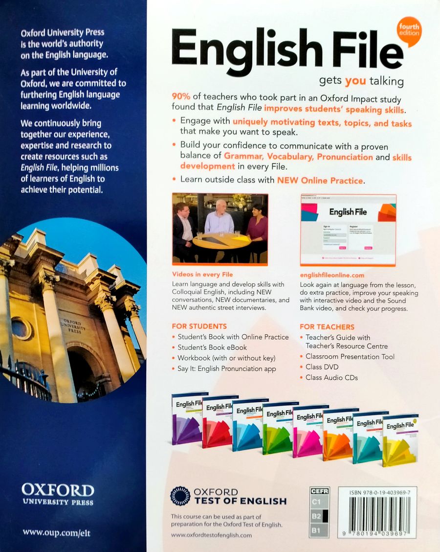 English File (4th edition) Upper-Intermediate Student's Book with Online Practice