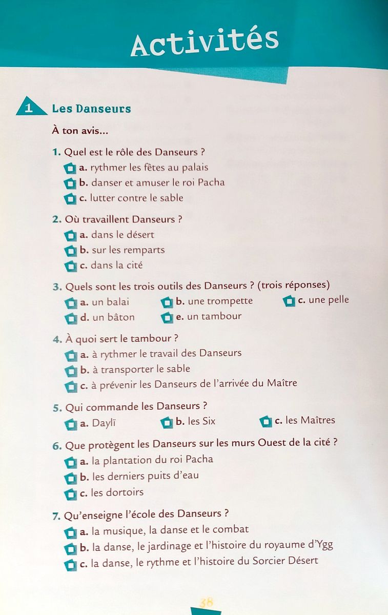 Lire en Francais Facile A2 Les danseurs de sable