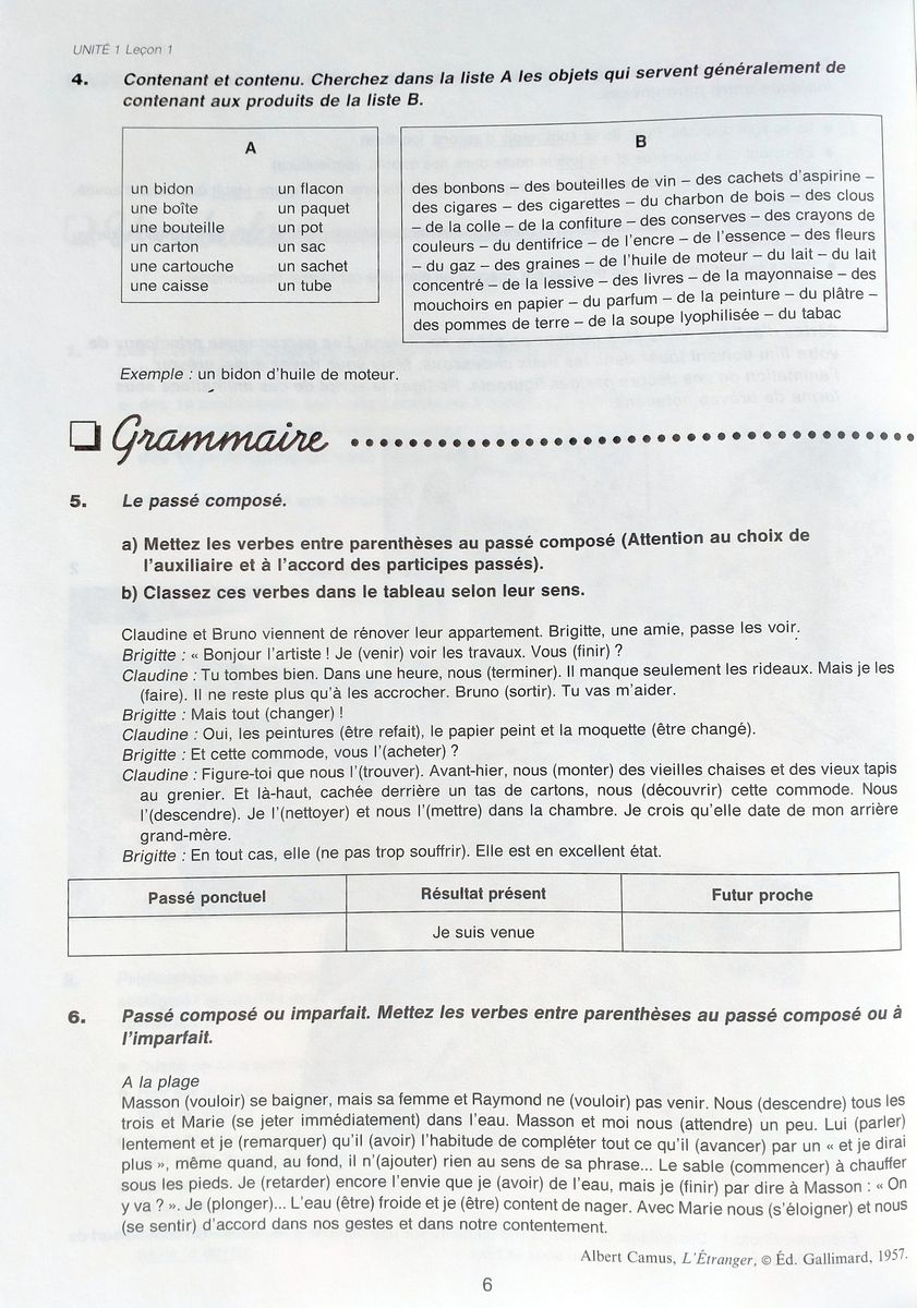 Le Nouveau Sans Frontieres 3 Cahier d'exercices