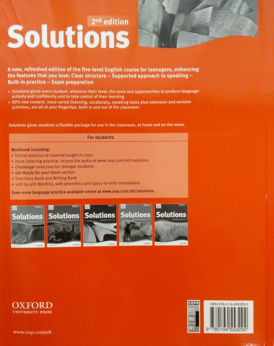 Серия книг «Solutions 2 edition» в интернет-магазине - RELOD