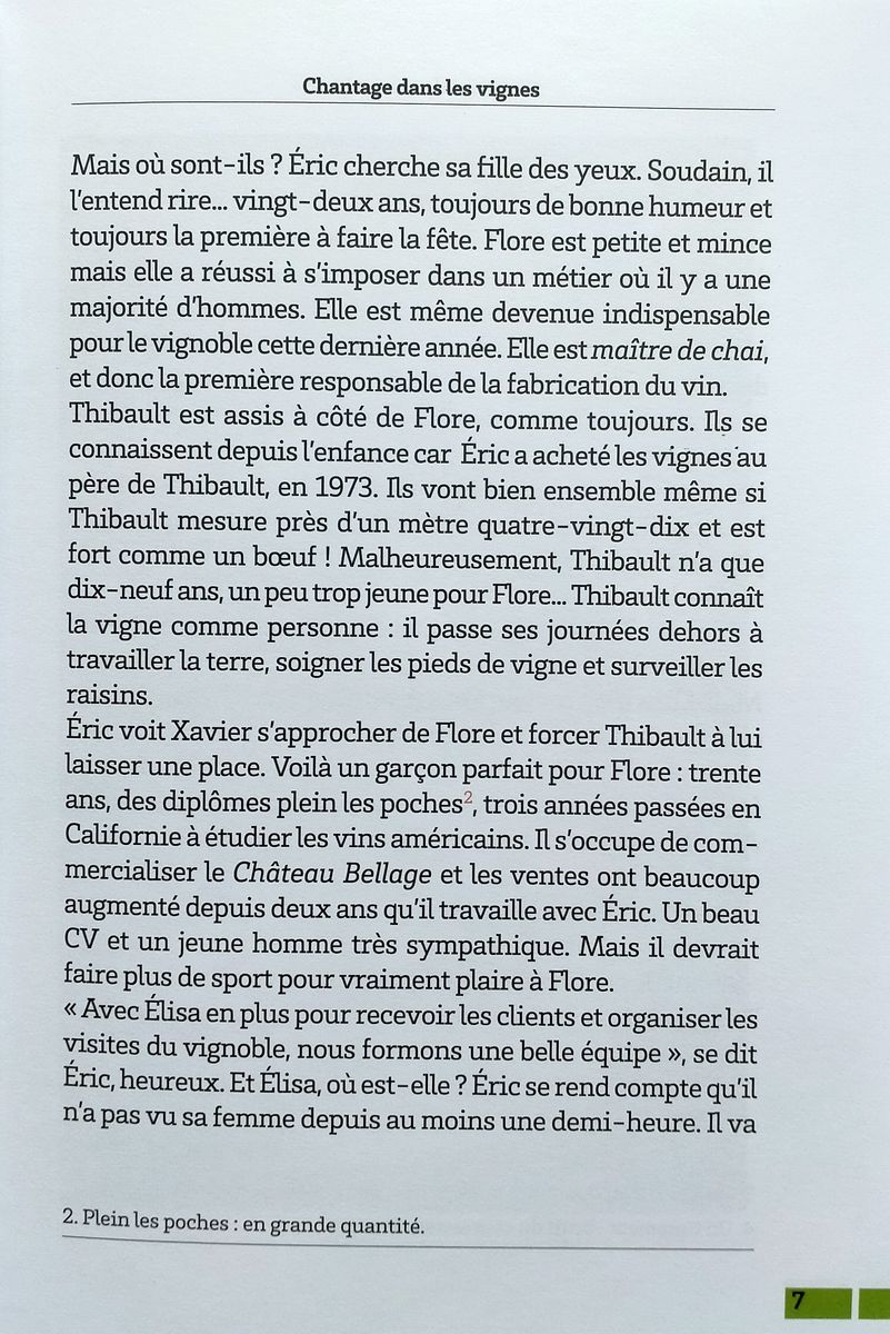 Pause Lecture Facile 6 Chantage Dans les Vignes + CD