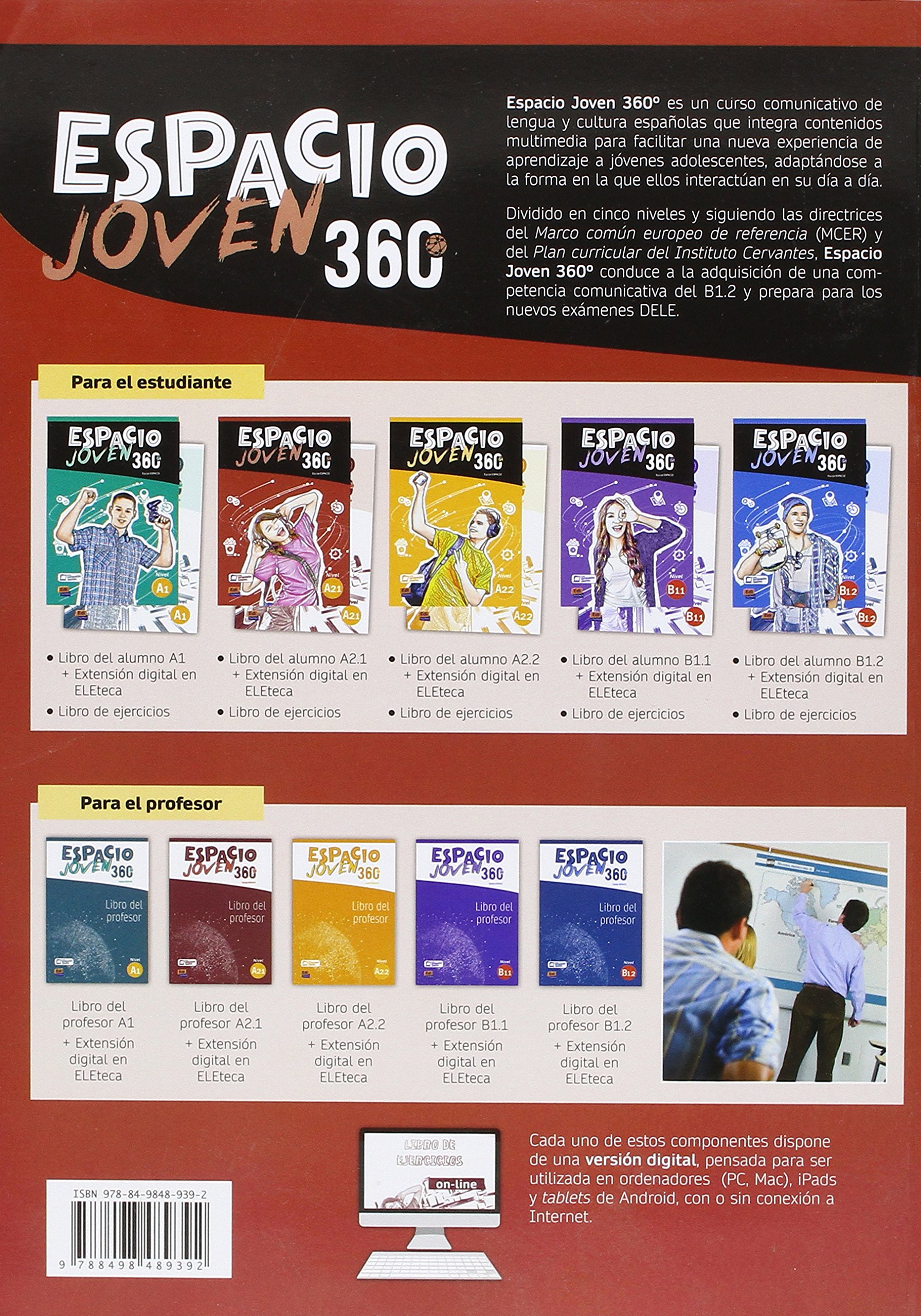 Espacio Joven 360 A2.1 Libro del alumno + Extension digital en ELEteca