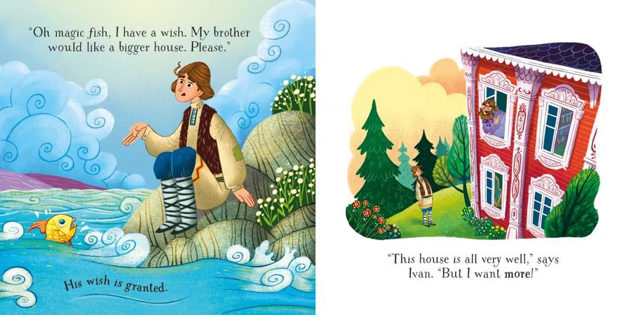 Usborne Little Board Books The Magic Fish