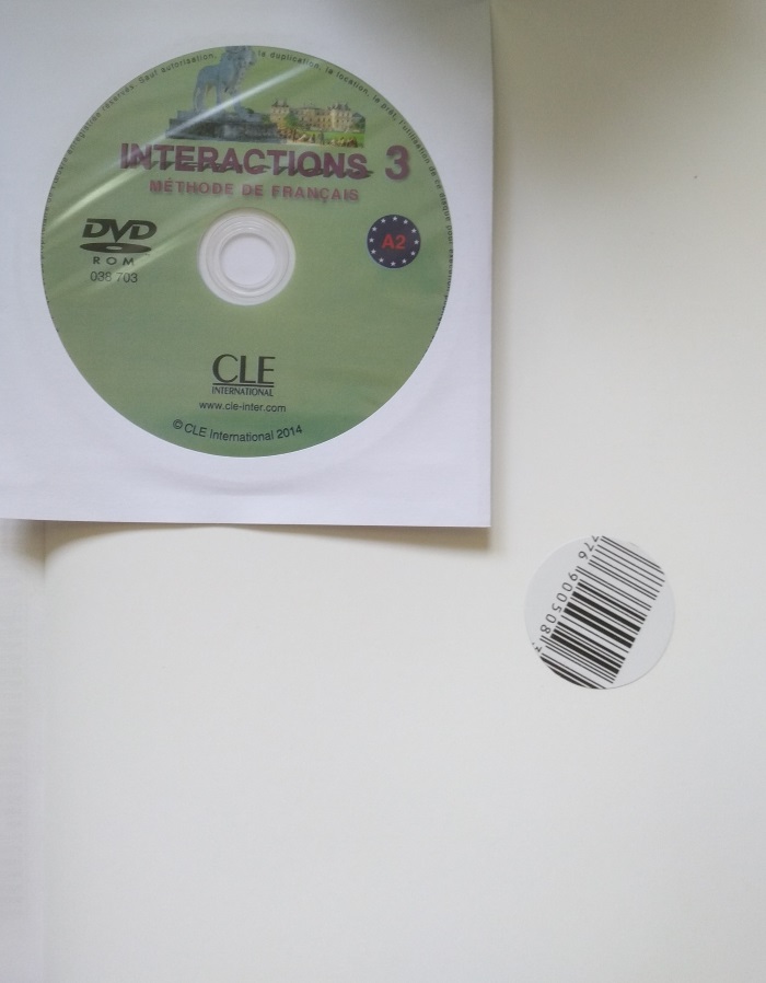 Interactions 3 A2 Livre + DVD-ROM