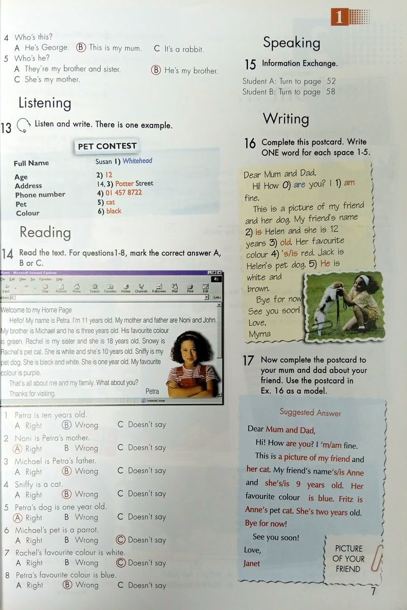 Click On  Starter Workbook (Teacher's)