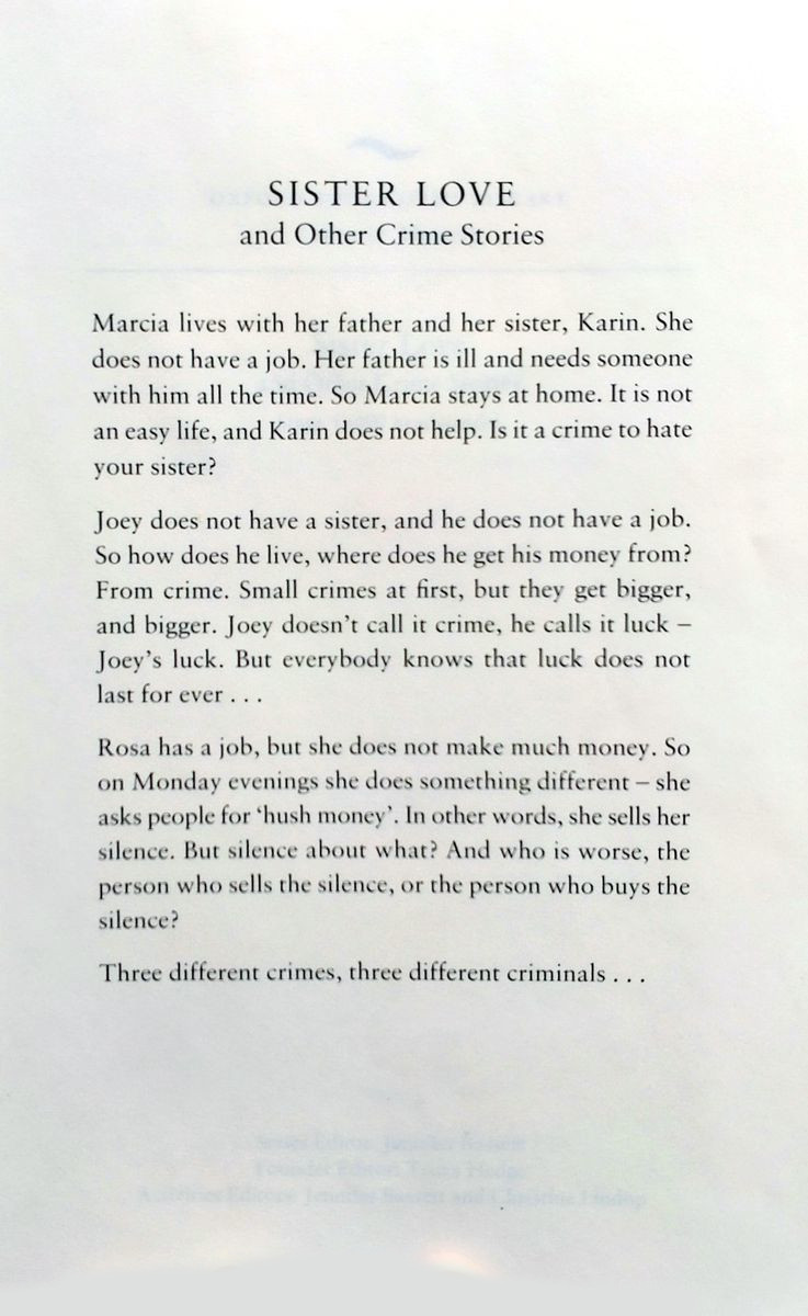 Oxford Bookworms Library 1 Sister Love and Other Crime Stories with Audio Download (access card inside)