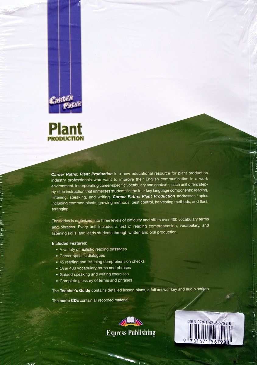 Career Paths Plant Production Student's Book with Digibook