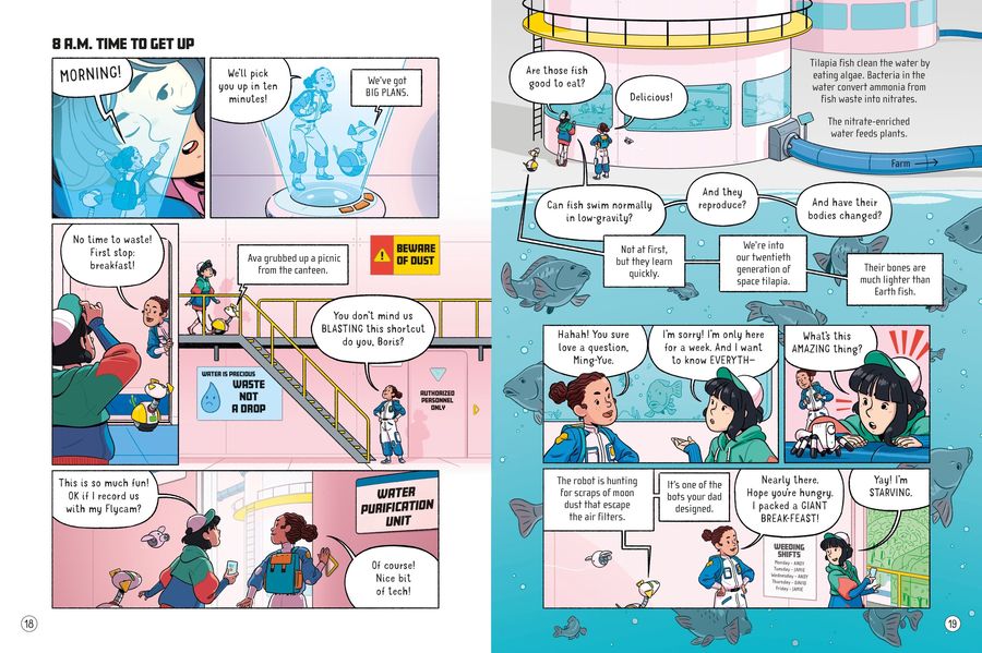 Usborne 24 Hours on the Moon