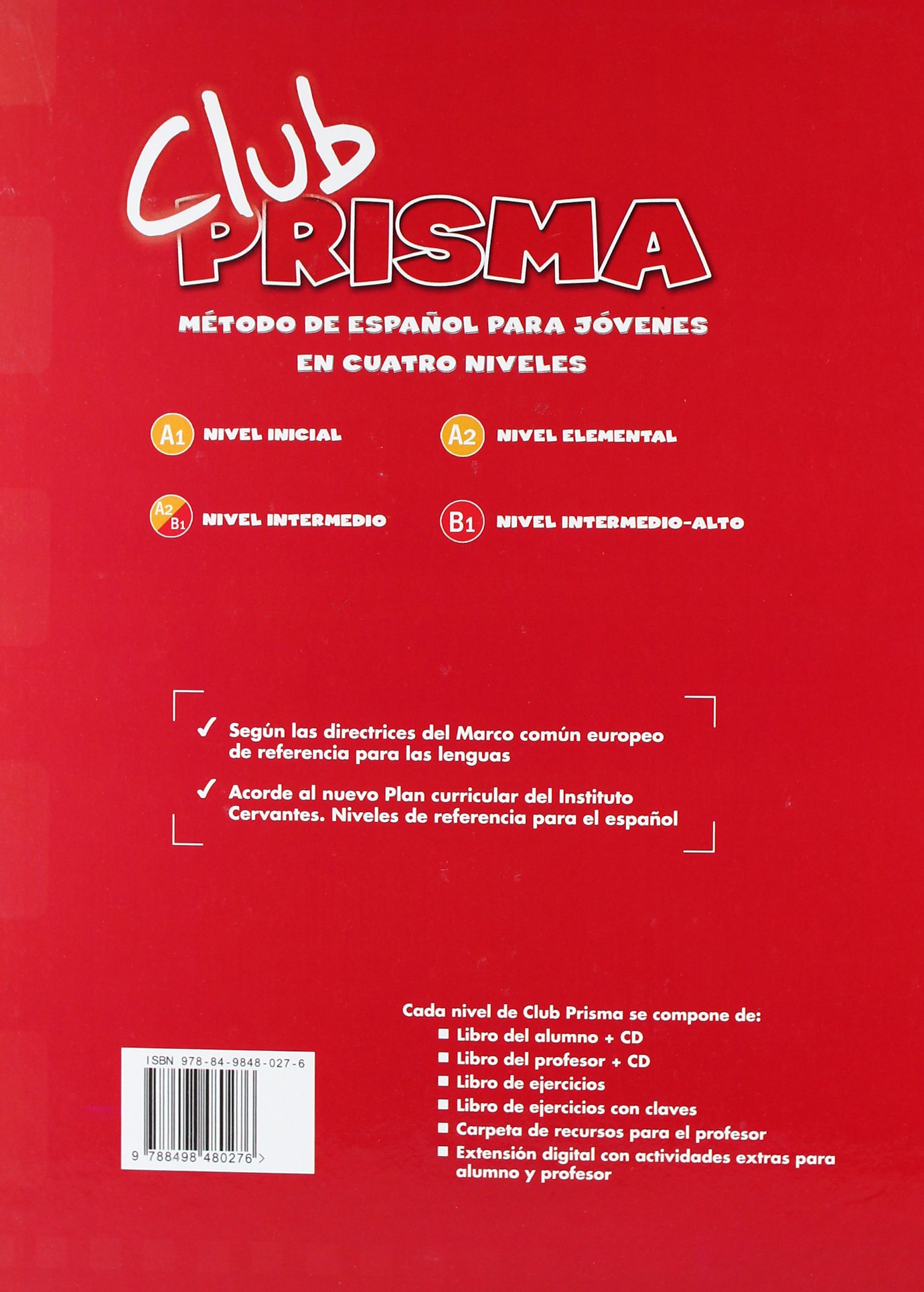 Club Prisma B1 Libro del Profesor + CD