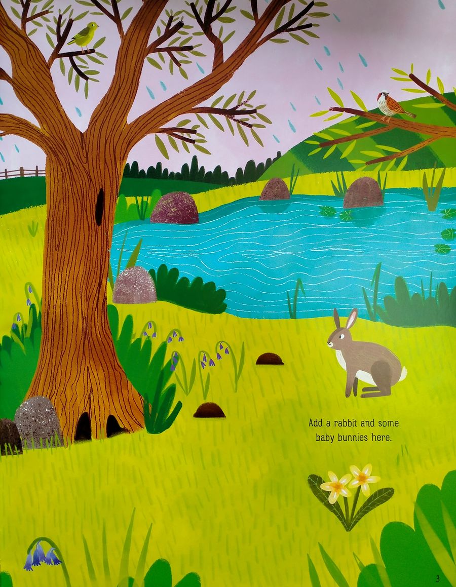 Usborne First Sticker Book Seasons