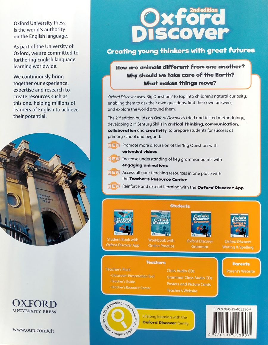 Oxford Discover (2nd edition) 2 Student Book with App