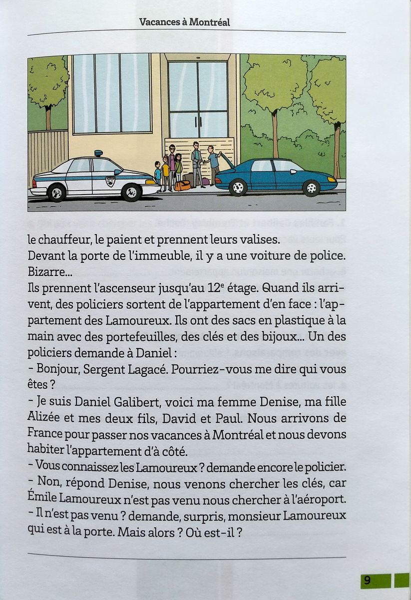 Pause Lecture Facile 3 Vacances a Montreal + CD