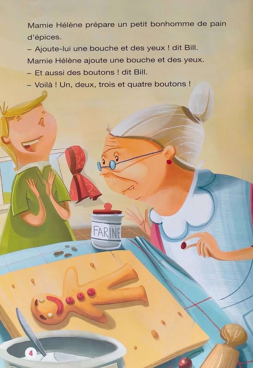 Facilealire 1 Petit Bonhomme de pain d'epices + Audio