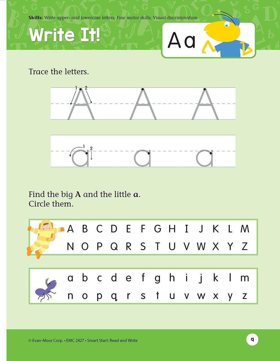 Smart Start Read and Write Grade PreK