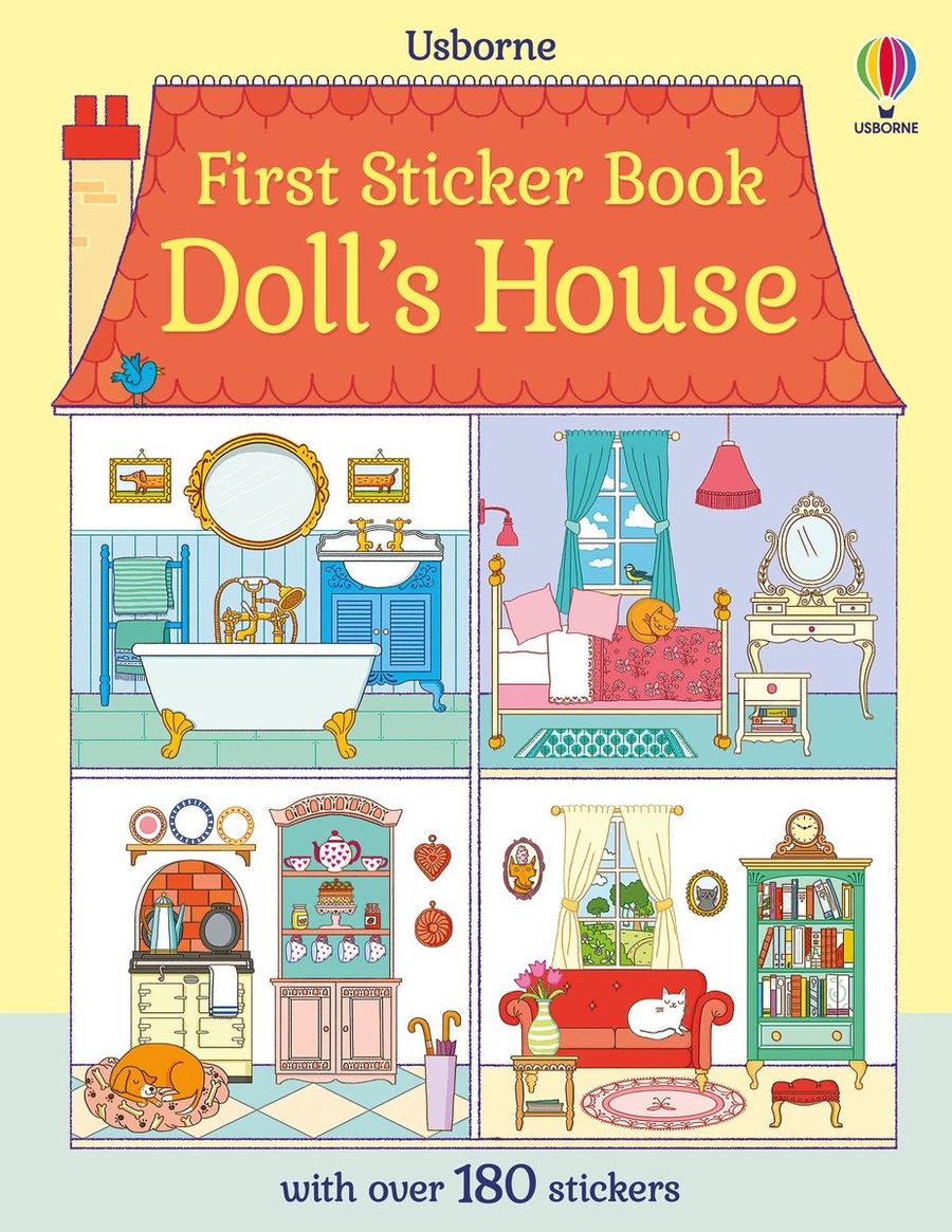 Usborne First Sticker Book Doll's House