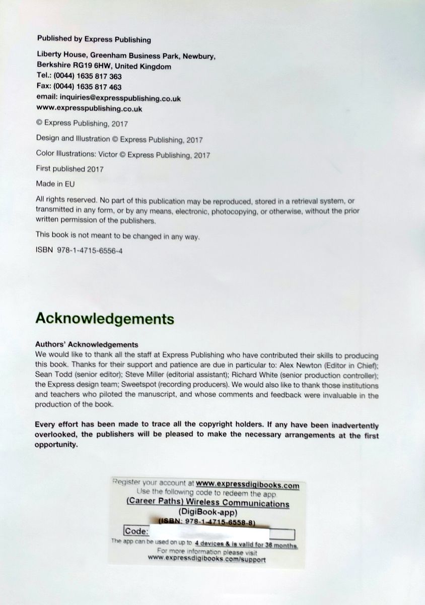 Career Paths Wireless Communications Student's Book with Digibook