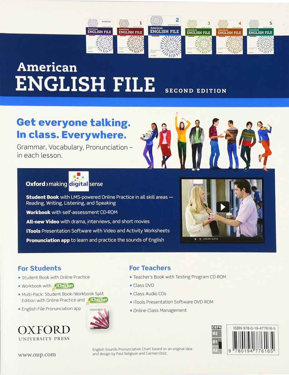 American English File (2nd Edition) 2  Student Book with Online Practice