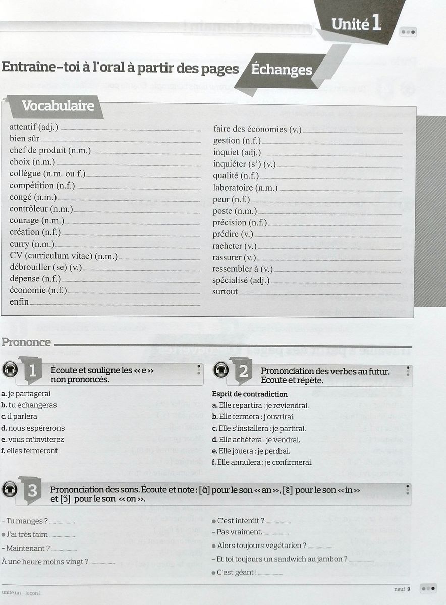 Echo Junior A2 Cahier d'exercices
