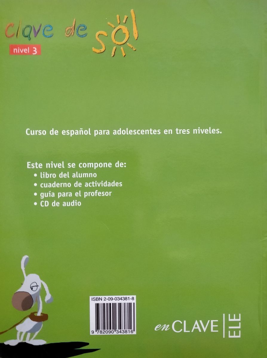Clave de sol 3 Libro del alumno