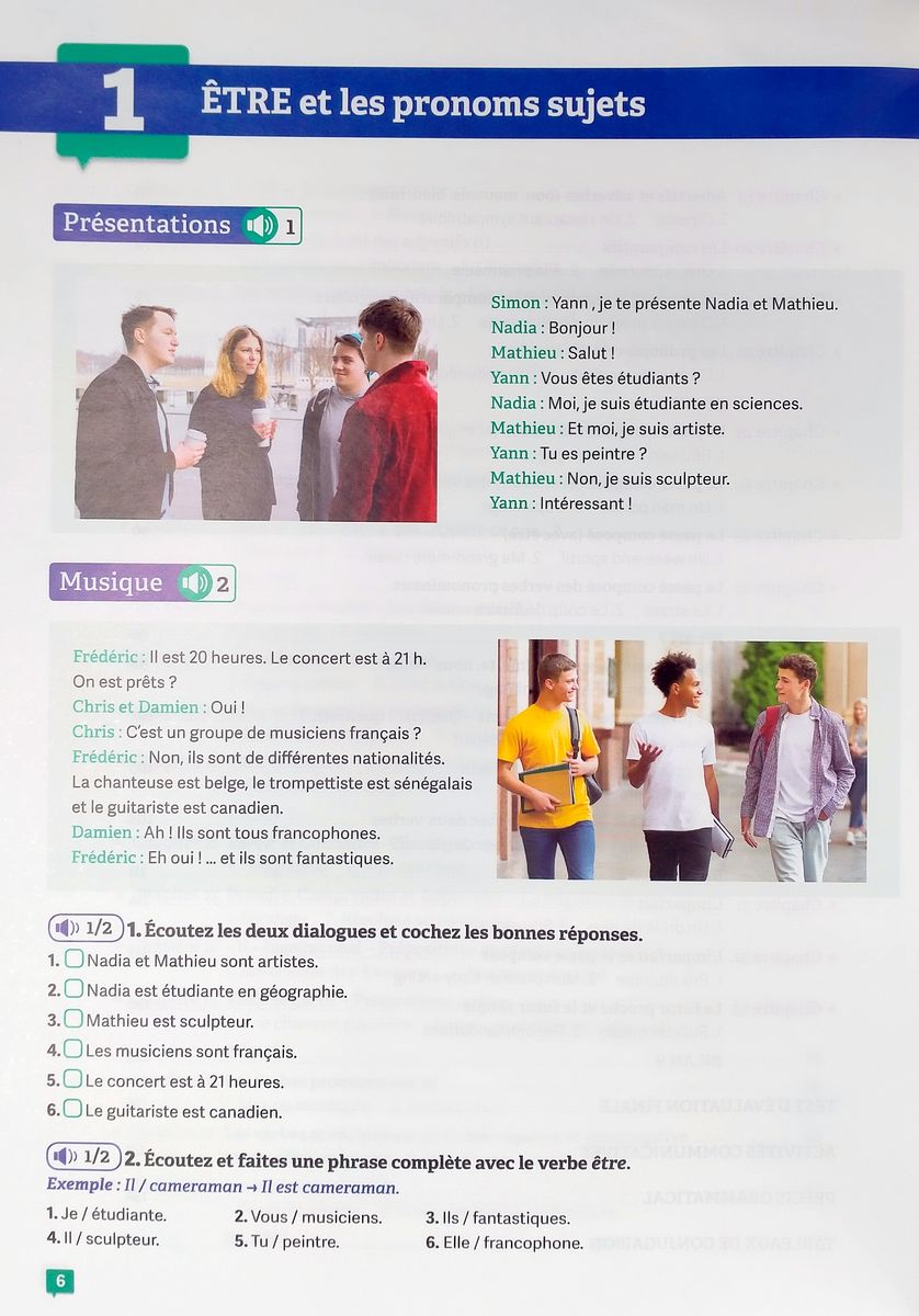 La Nouvelle Grammaire en dialogues Grand Debutant A1 Livre + Audio
