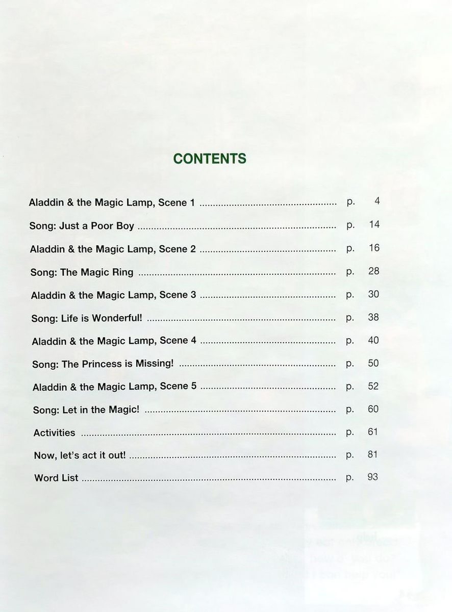 Storytime 3 A Folk Tale Aladdin and The Magic Lamp with Digibook