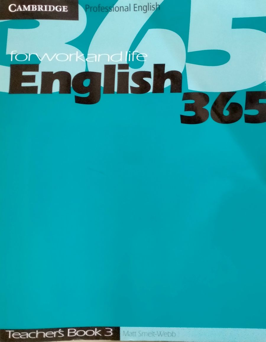 English 365 3 Teacher's Book