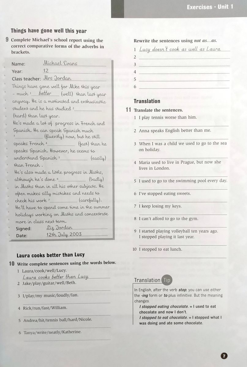 Horizons 4 Workbook