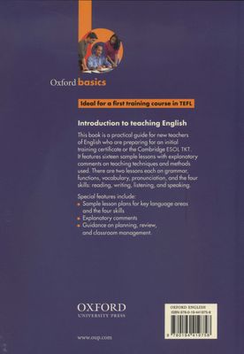 Introduction to Teaching English