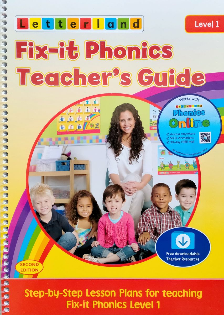 Курс Fix-it Phonics Level 1 (5-7 лет) купить популярный курс английского в  интернет-магазине - RELOD