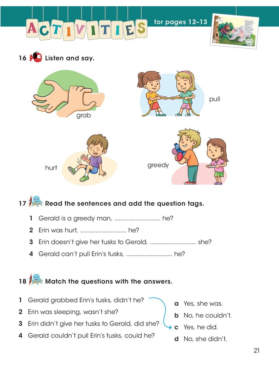 Short Tales 5 The Kind Elephant and the Greedy Man Digibook Application